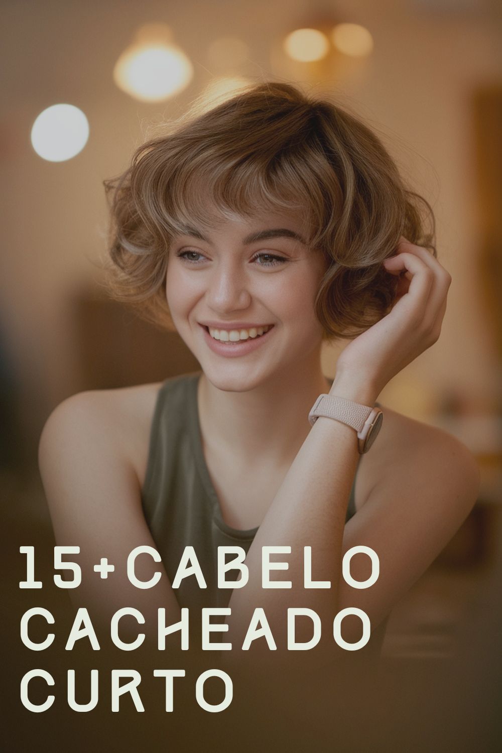15+ Penteados Para Cabelos Cacheados Curtos Que Você Vai Amar
