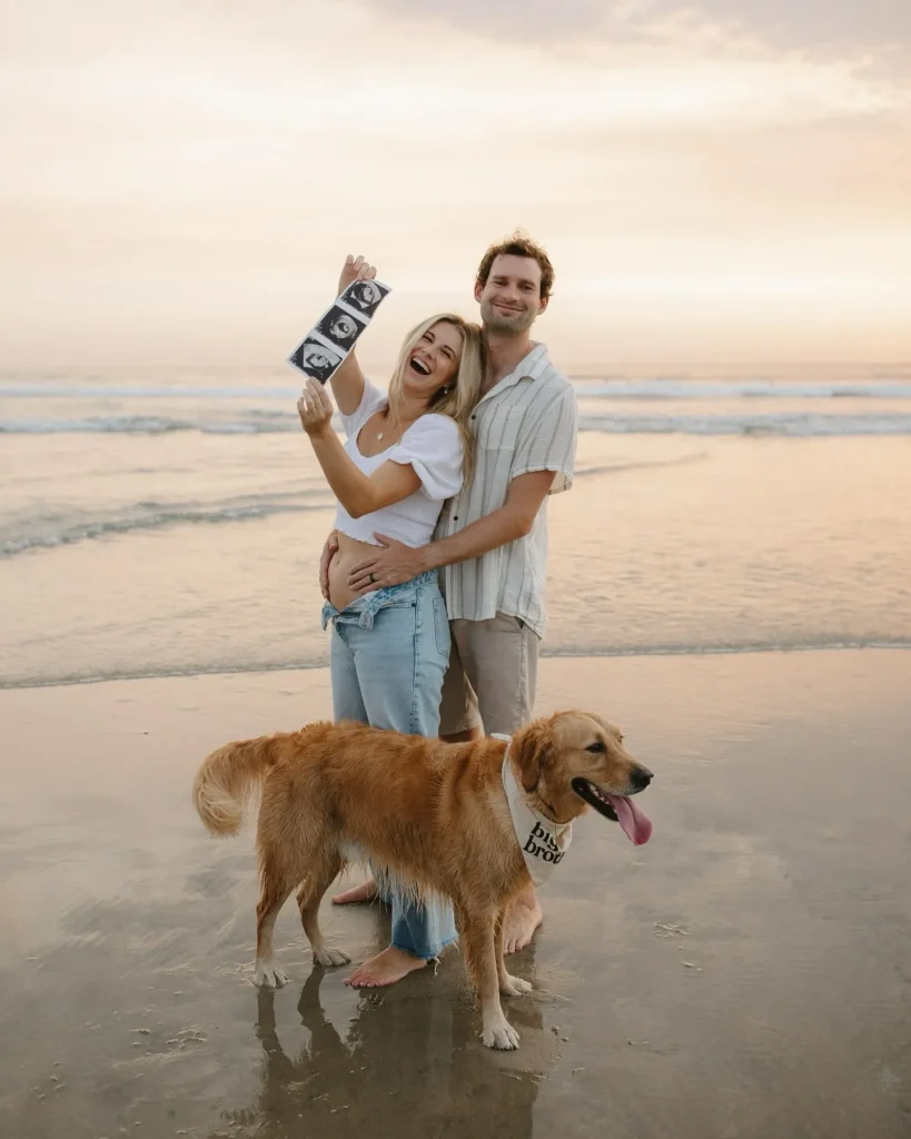 Beach Baby Announcement