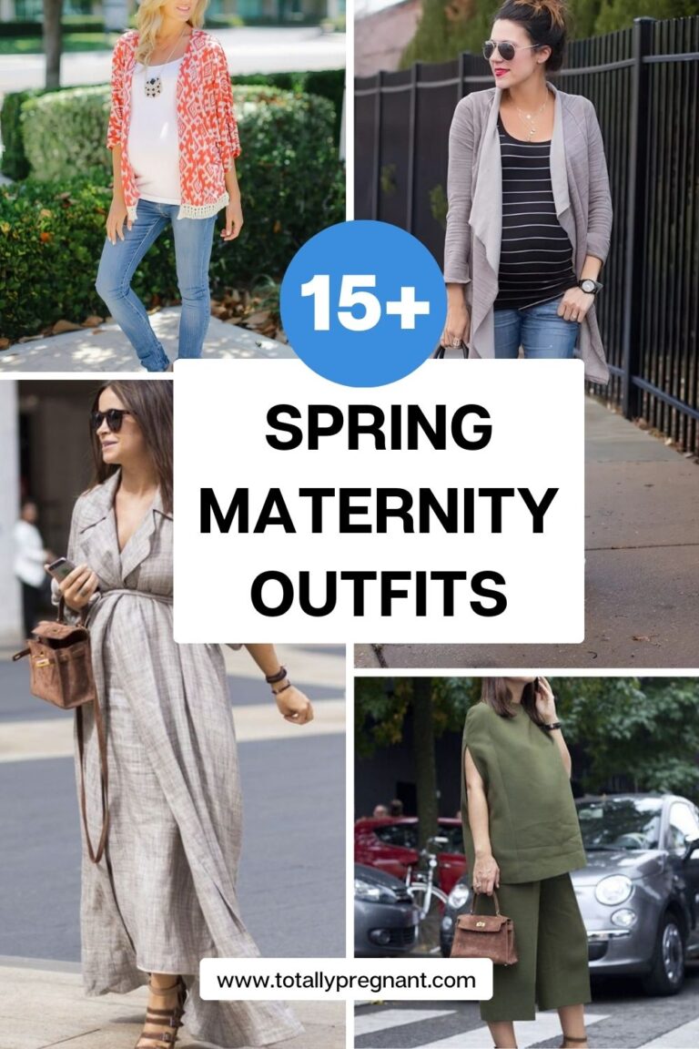 15+ Spring Maternity Outfits Ideas for a Stylish & Comfortable Pregnancy