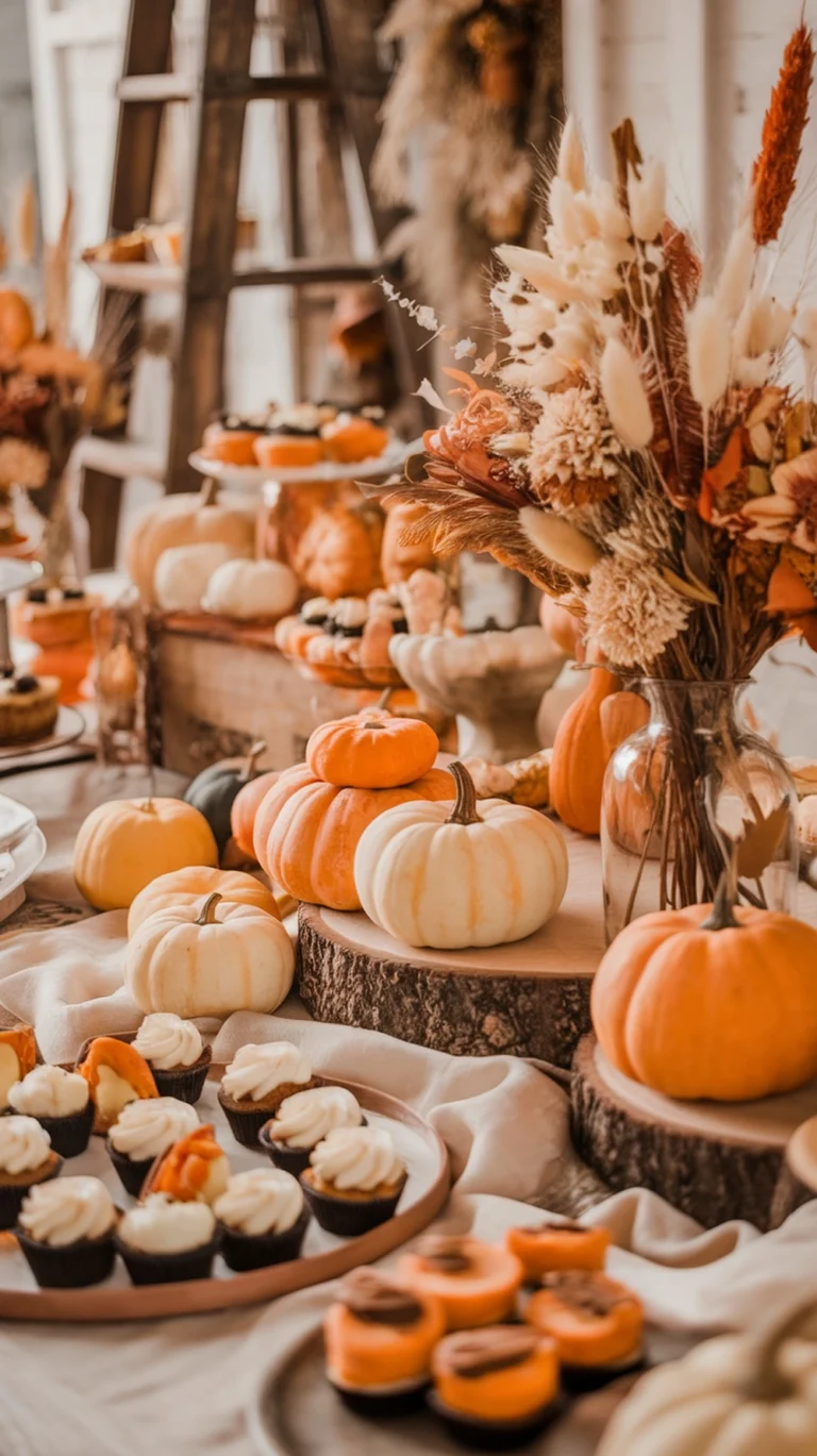 20+ Pumpkin Themed Baby Shower Ideas