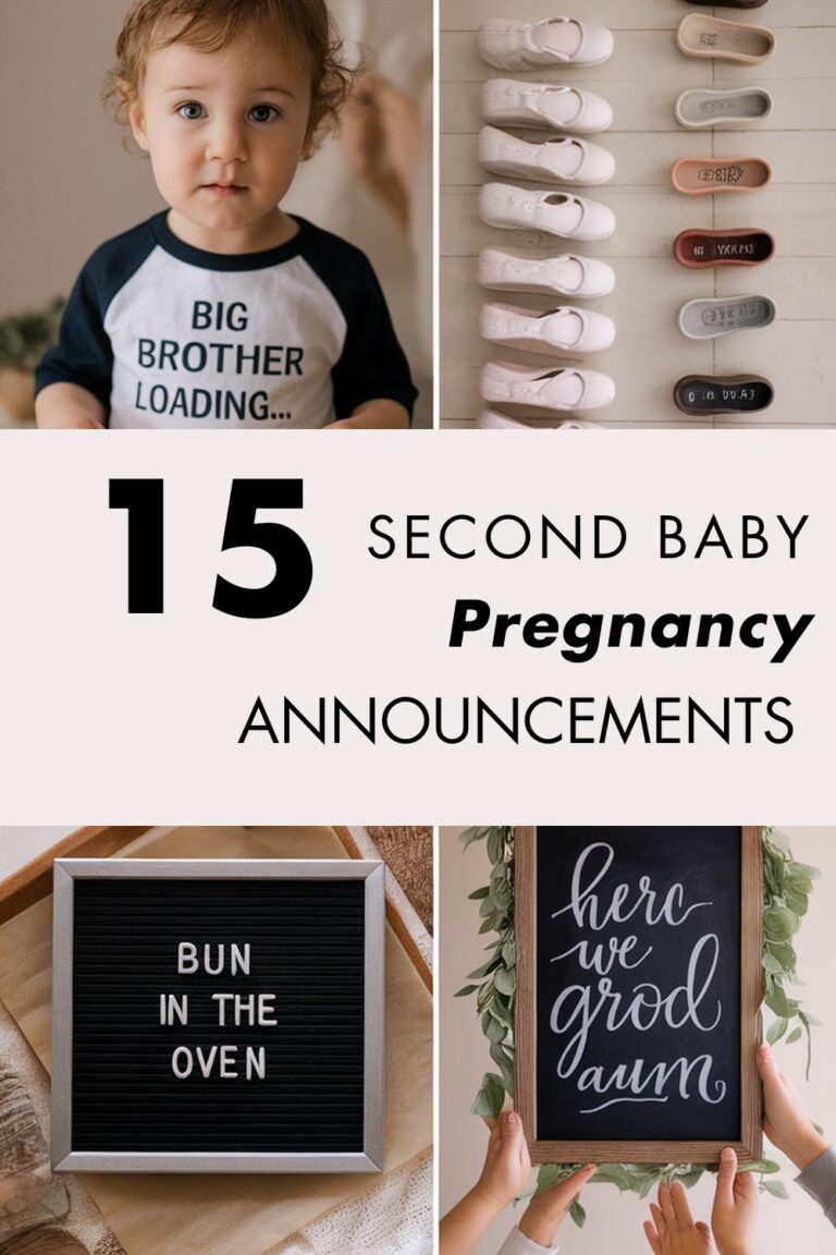 15 Second Baby Pregnancy Announcement Ideas