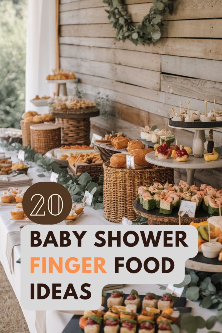 20 Baby Shower Finger Food Ideas