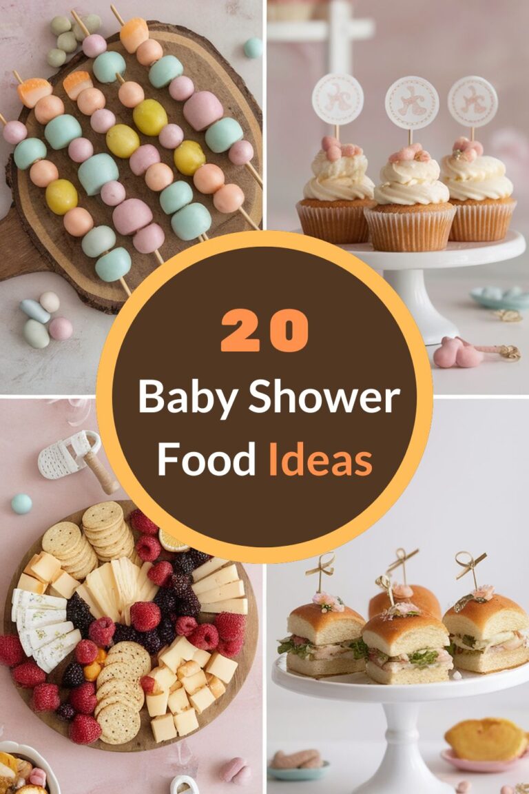 20 Baby Shower Food Ideas That Are Easy, Delicious, and Crowd-Pleasing