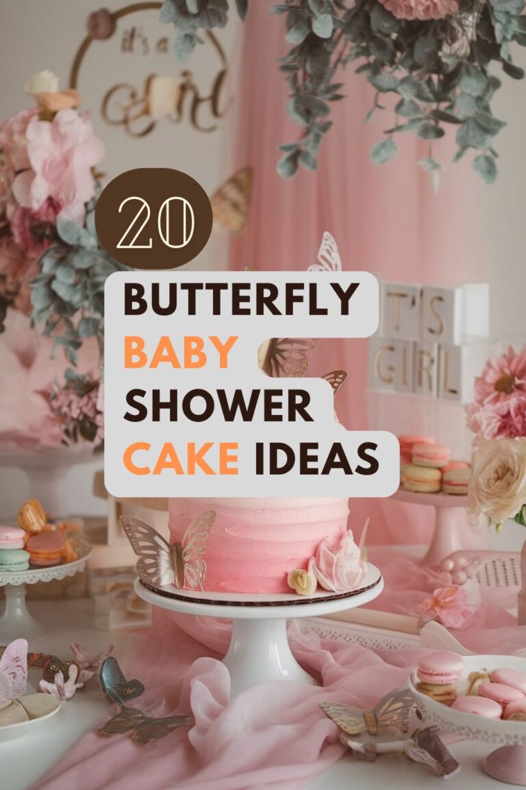 20 Butterfly Baby Shower Cake Ideas