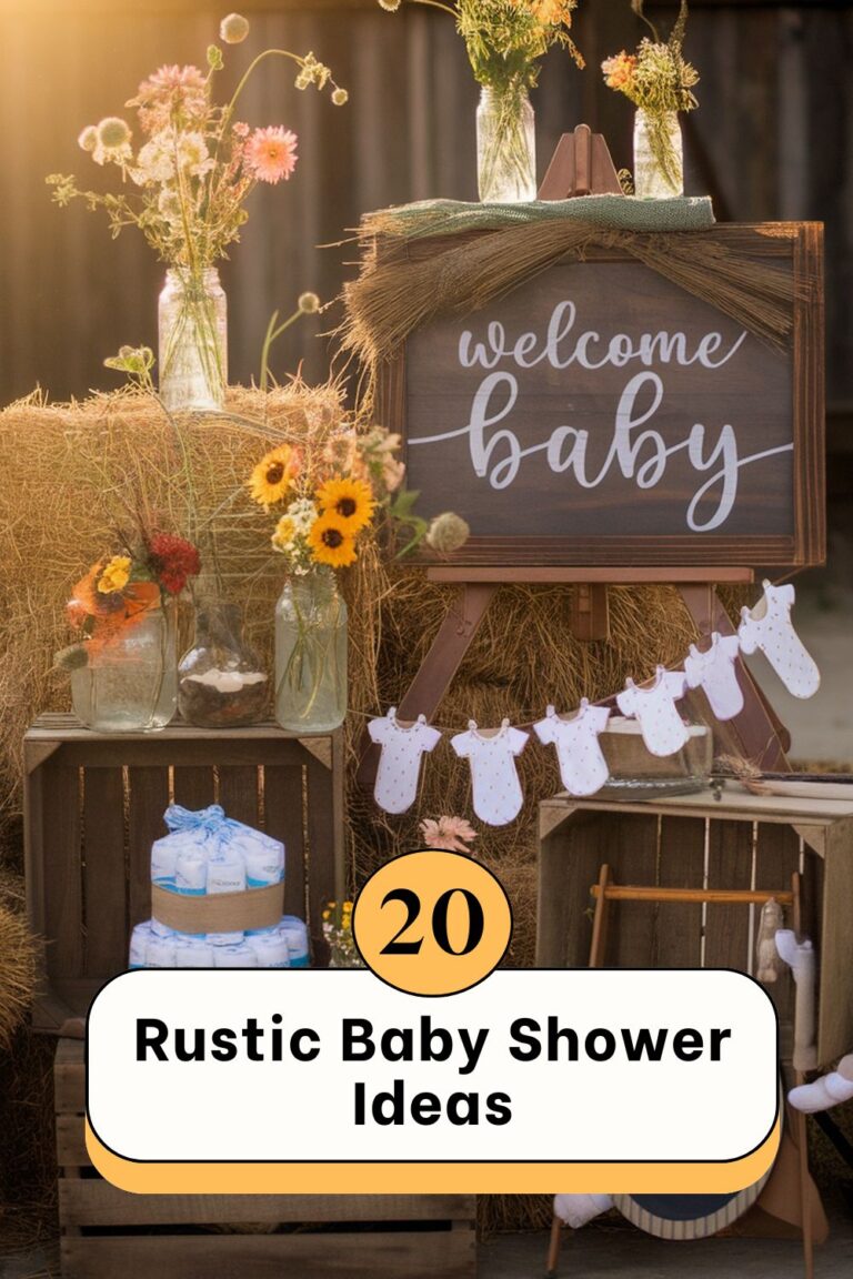 Rustic Baby Shower Ideas for Boys and Girls