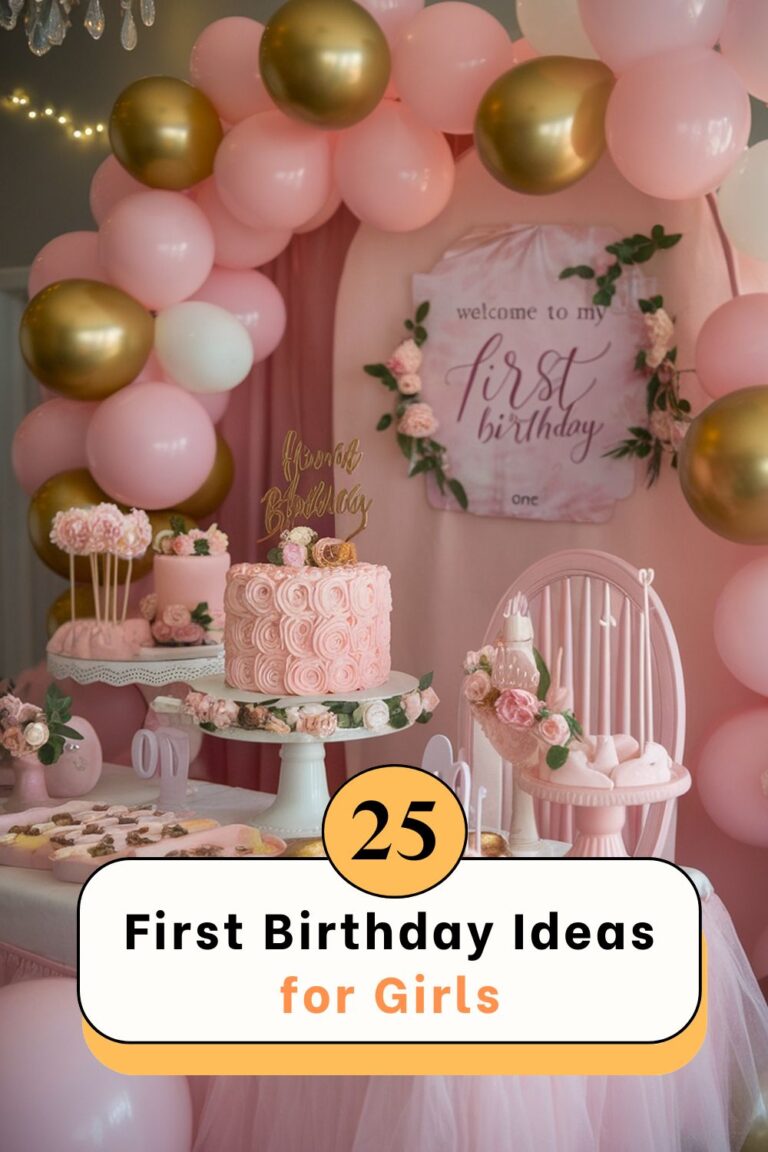 25 First Birthday Ideas for Girls