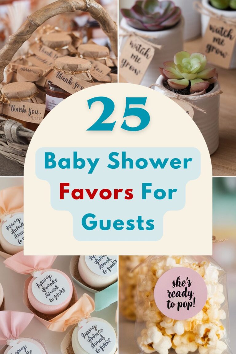 25 Baby Shower Favors For Guests