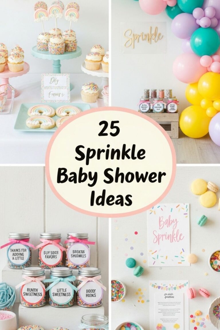 25 Sprinkle Baby Shower Ideas