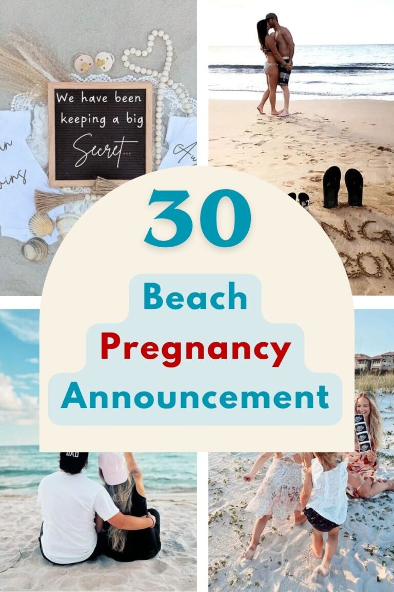 30 Beach Pregnancy Announcement Ideas