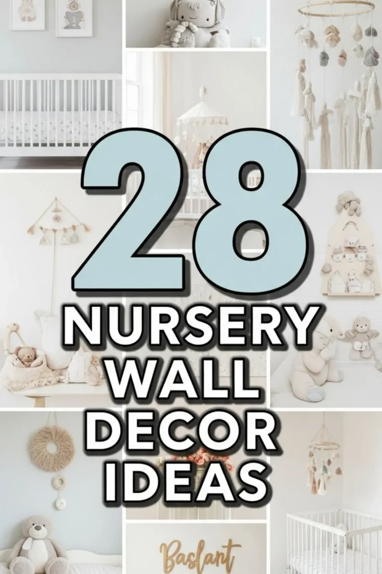 16+ GORGEOUS Nursery Wall Décor Ideas for Your Baby Room Décor - Nursery Ideas