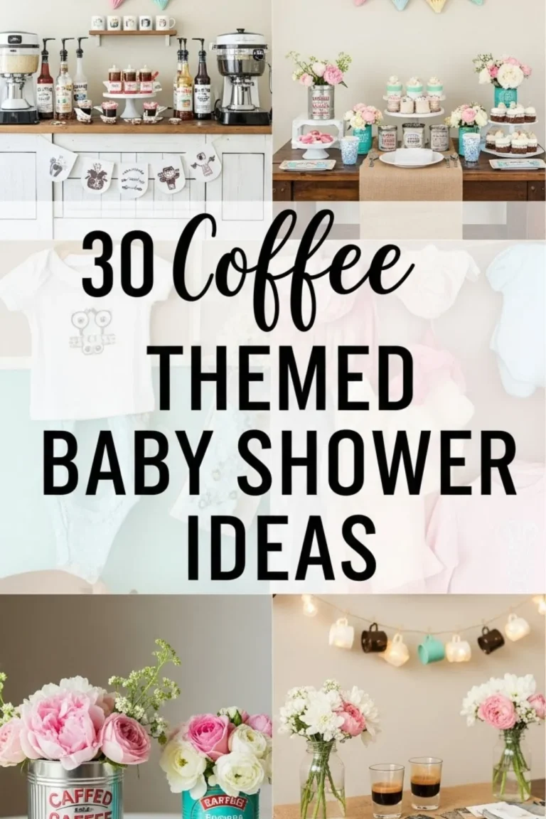 30 Coffee Themed Baby Shower Ideas – A Baby is Brewing