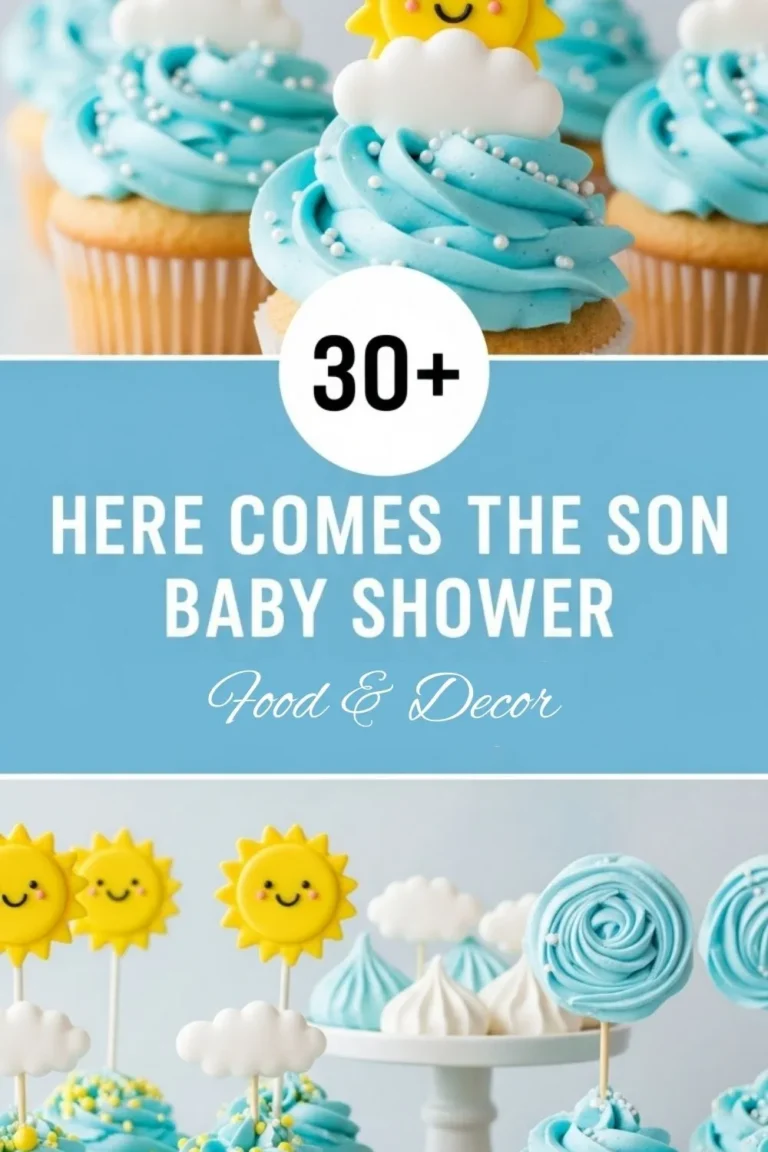 Here Comes the Son Baby Shower Theme