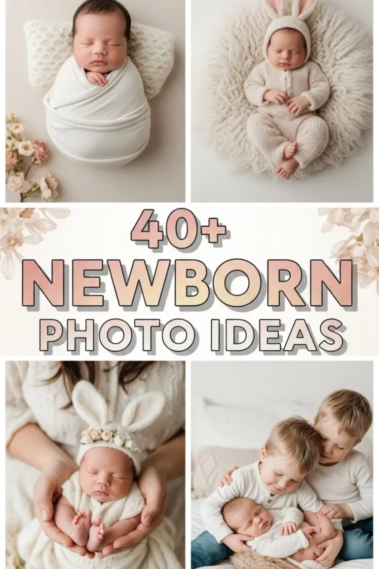 40+ Darling Newborn Photo Ideas You Need to See