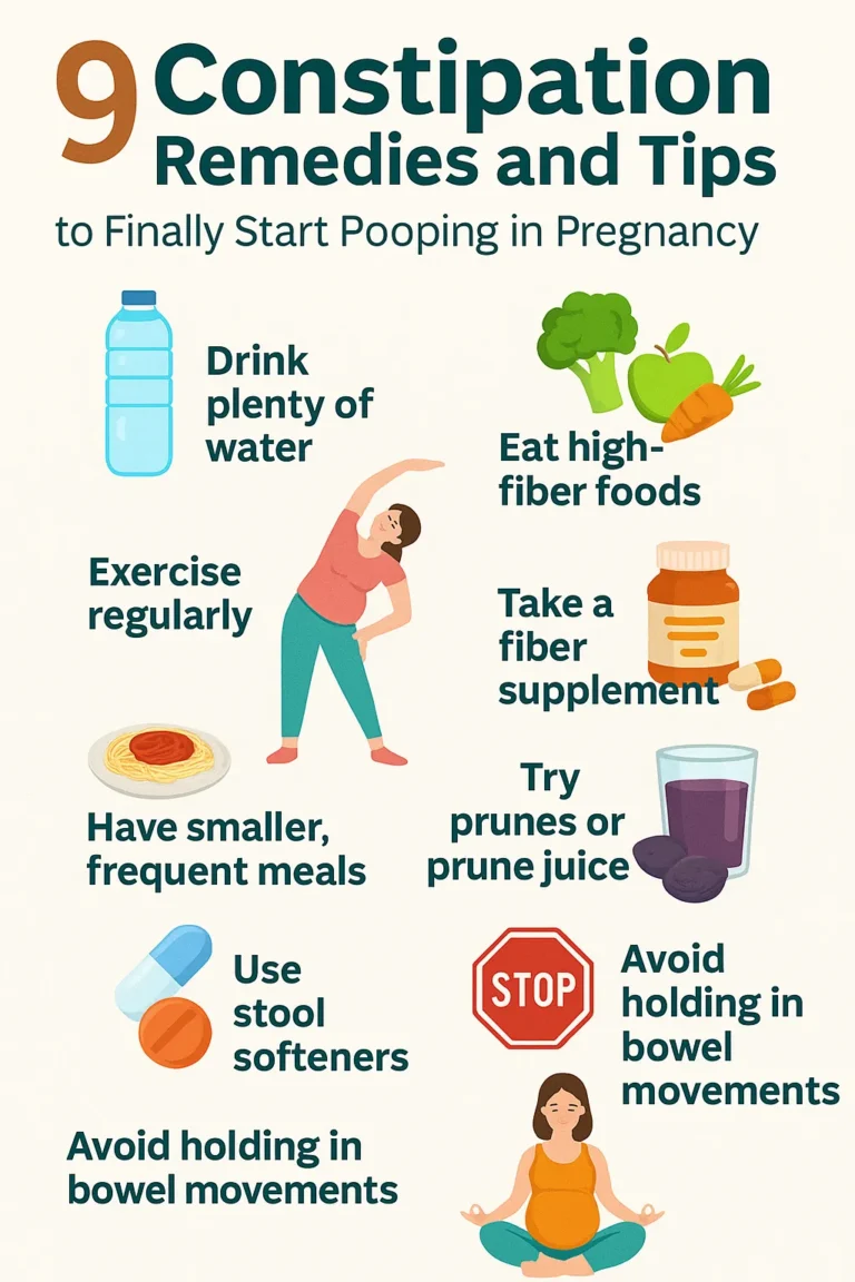 Constipation During Pregnancy – 10 Remedies & Tips to Start Pooping