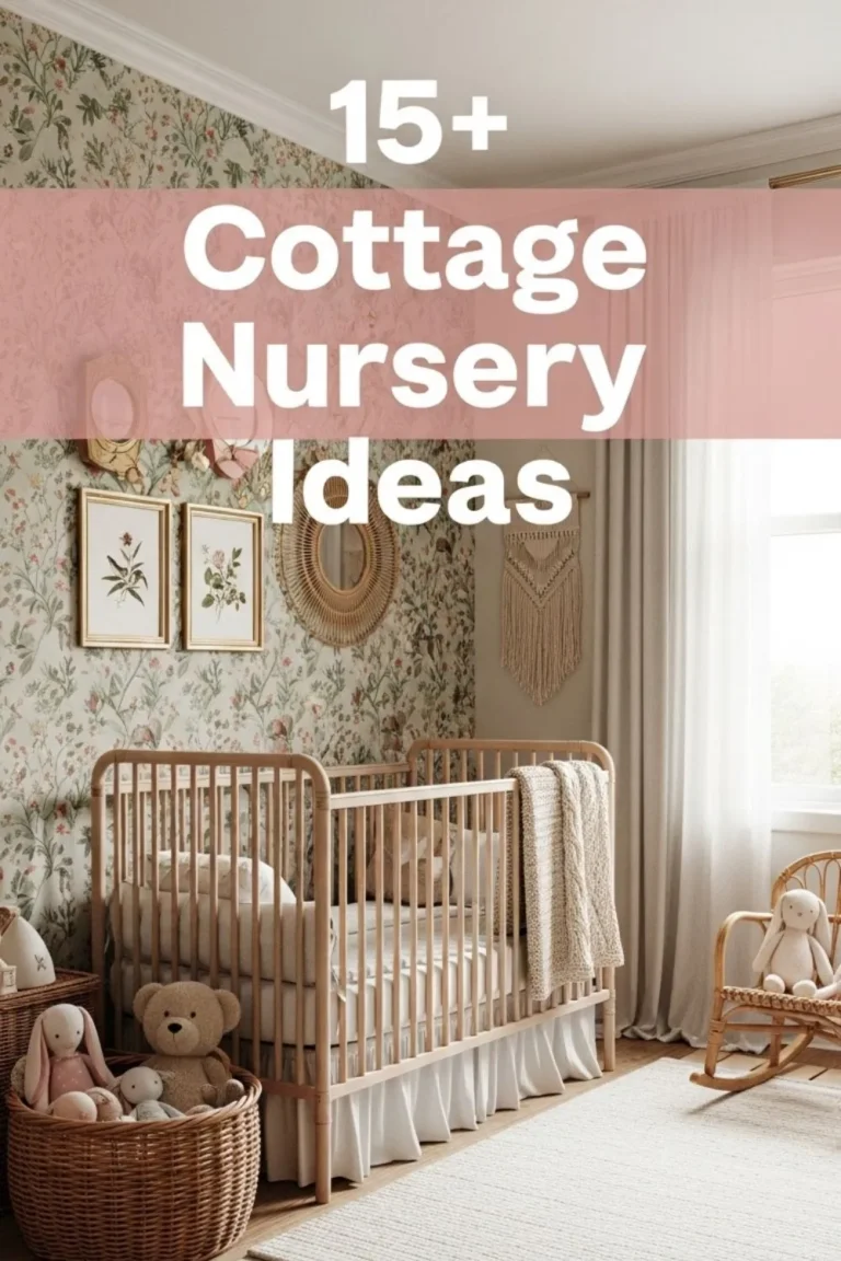 15+ Vintage Cottage Nursery Ideas