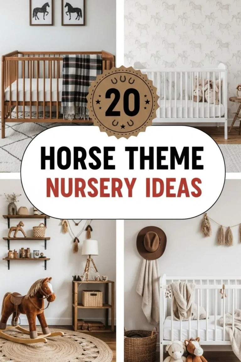 20 Horse Nursery Theme Ideas
