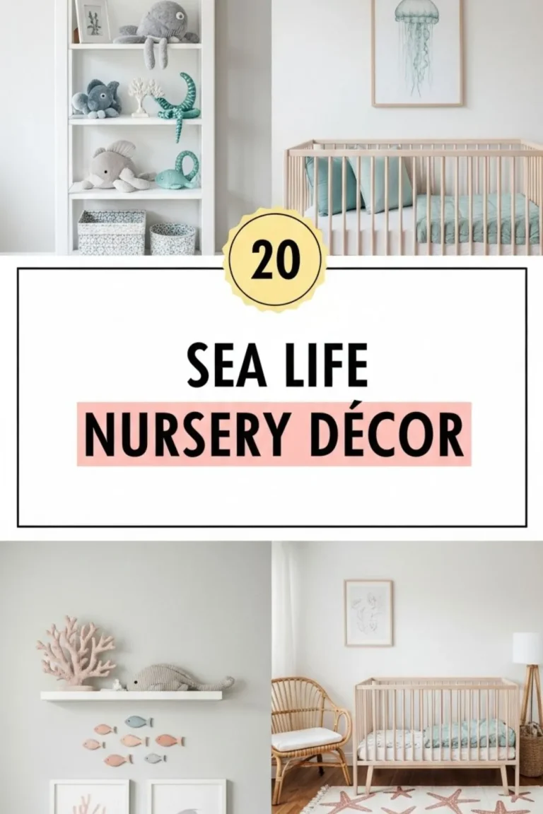 20 Sea Life Nursery Décor Ideas for a Magical Ocean Themed Room