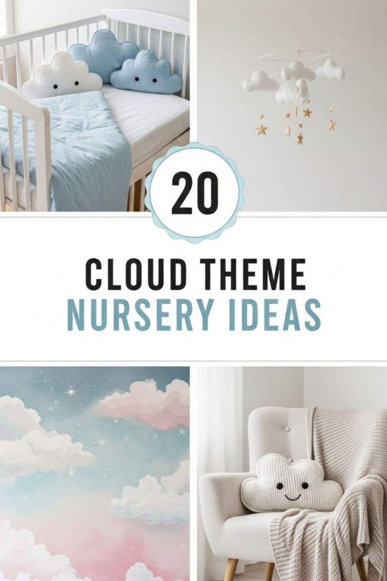 20 Cloud Theme Nursery Ideas