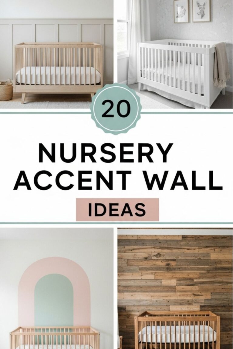 20 Nursery Accent Wall Inspiration