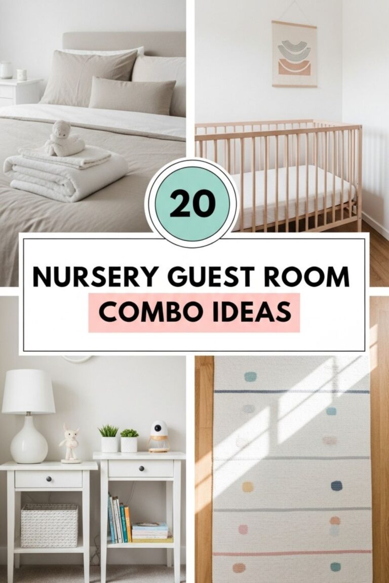 20 Nursery and Guest Room Combo Ideas