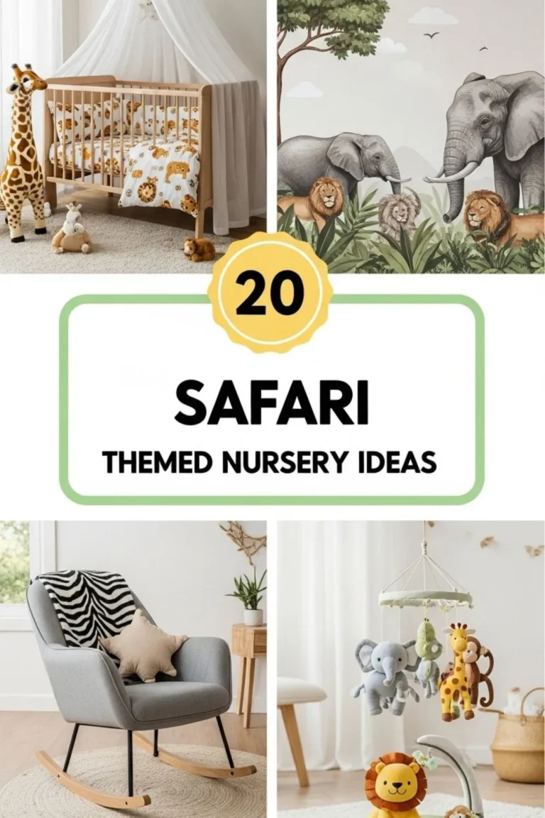 20 Safari Themed Nursery Ideas for Your Little Explorer