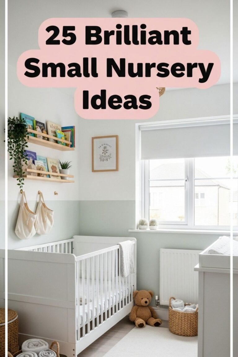 20 Small Nursery Ideas That Make the Most of Your Space