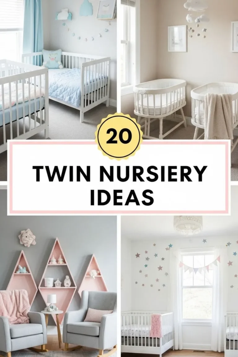 20 Twin Nursery Ideas for Designing Your Space