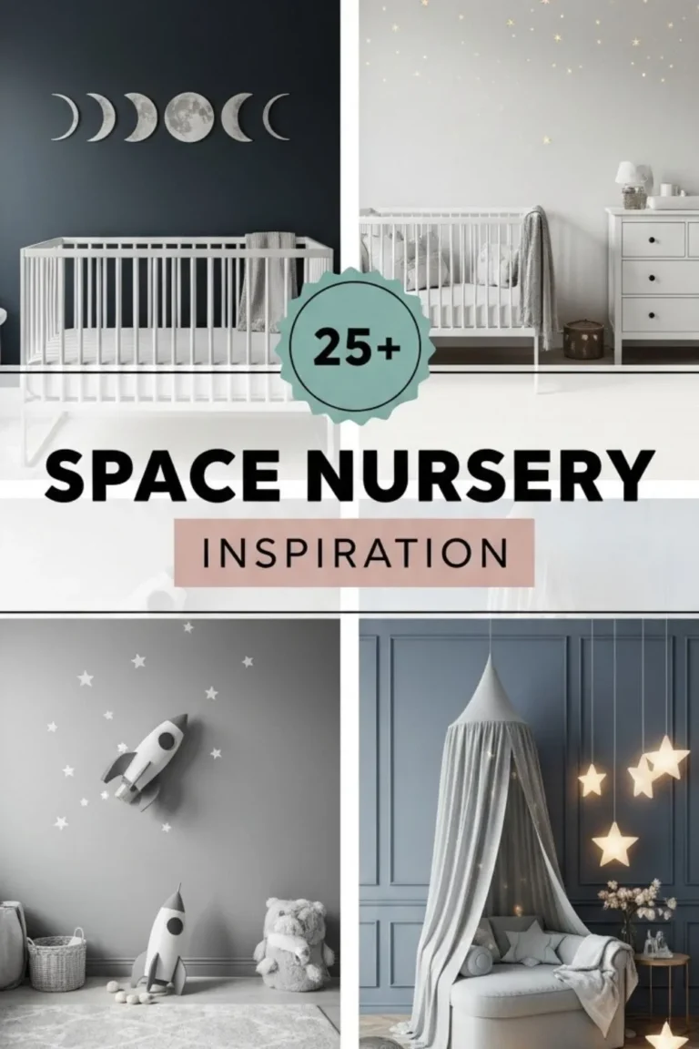 25+ Space Themed Nursery Inspiration