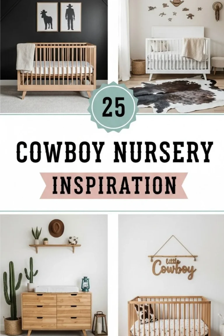 25 Cowboy Themed Nursery Inspiration