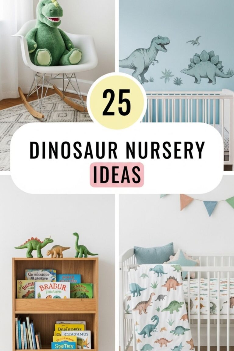 25 Dinosaur Nursery Ideas for the Perfect Theme