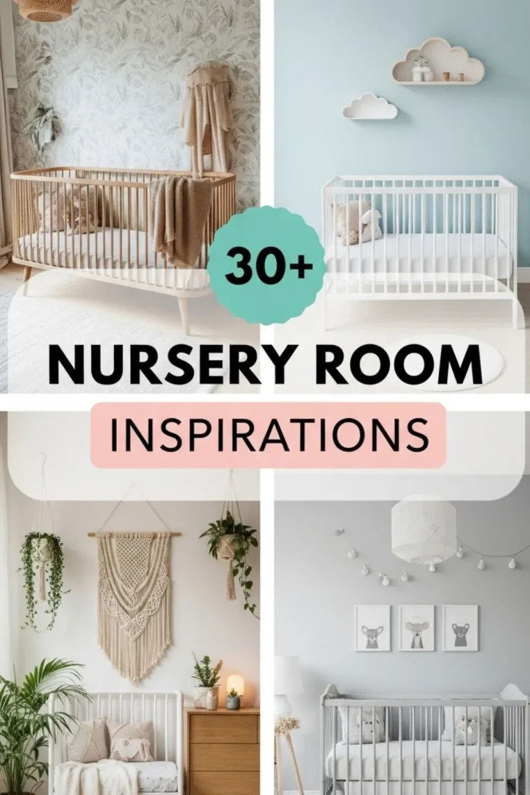 30+ Nursery Room Inspirations