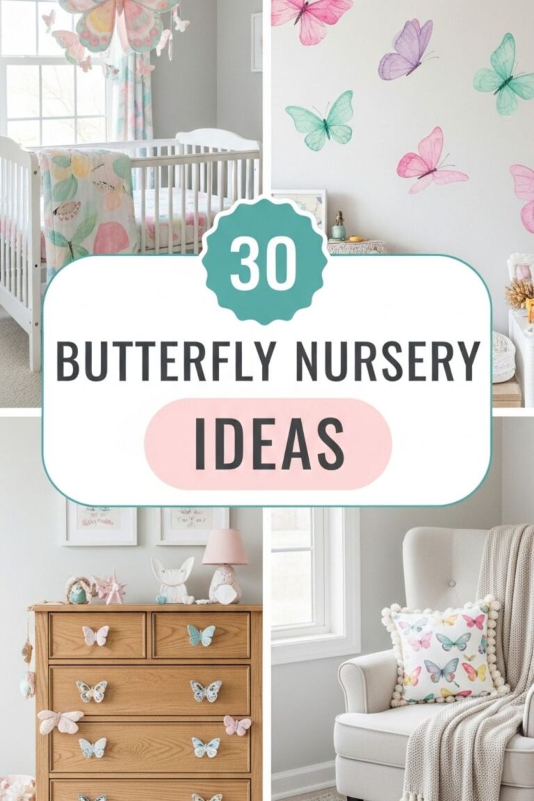 30 Topnotch Butterfly Nursery Ideas