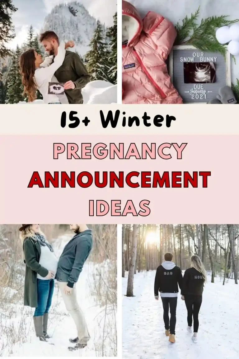 15+ Winter Pregnancy Announcement Ideas
