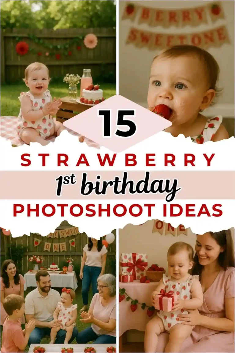 15 Berry First Birthday Photoshoot Ideas Every Mom Will Love