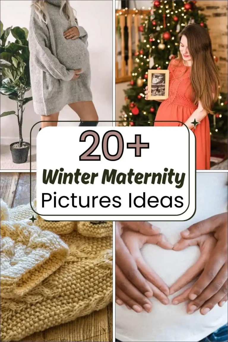 20+ Best Maternity Photoshoot Ideas for Winter