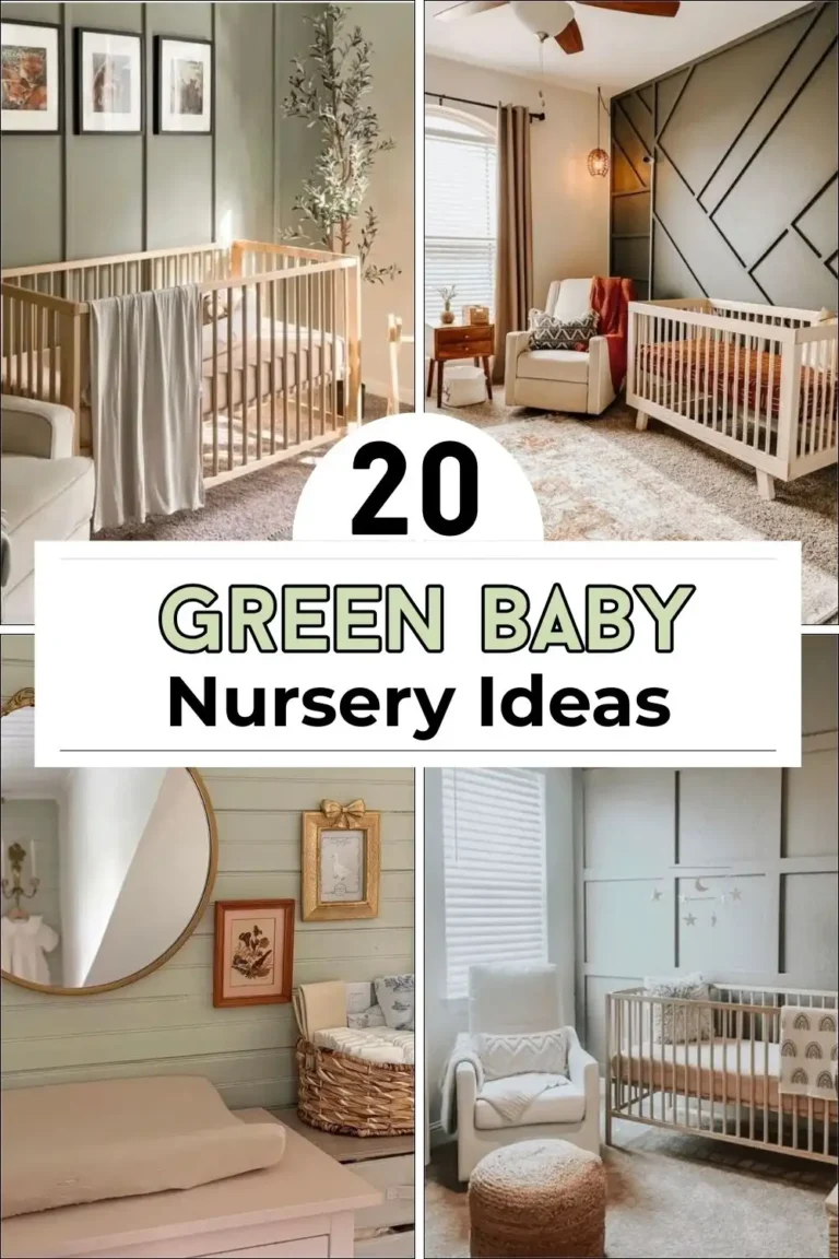 20 Green Baby Nursery Ideas – Nursery Wallpaper (Nursery Room Decor)