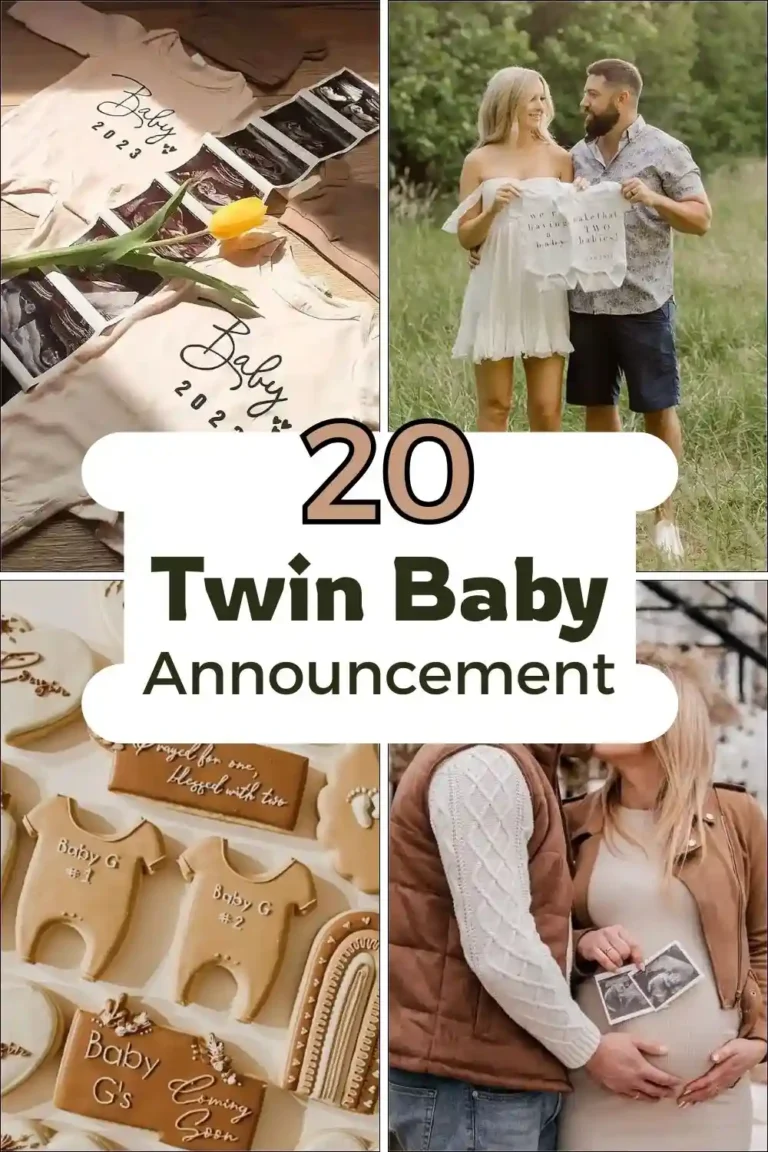 20 Twin Baby Announcements