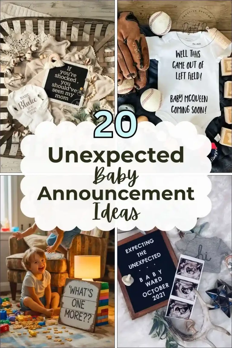 20 Unexpected Baby Announcement Ideas