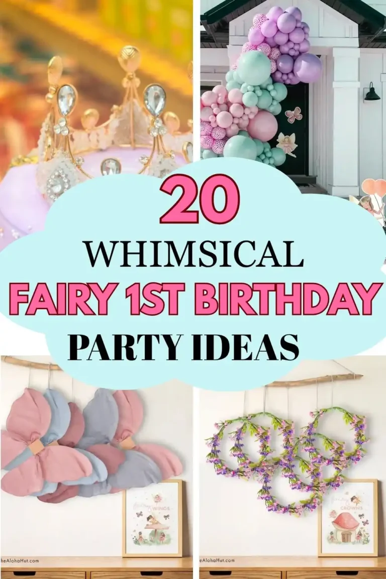 20 Whimsical Fairy 1st birthday Party Ideas for a Magical Celebration