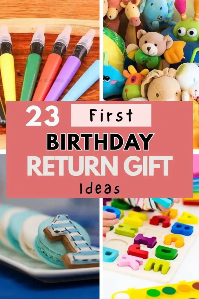 23 Useful Return Gift Ideas for Kids’ 1st Birthday Party
