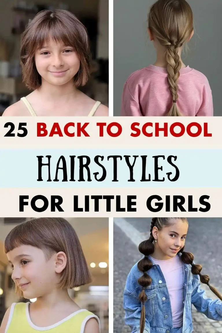 20 Back to School Hairstyles for Little Girls