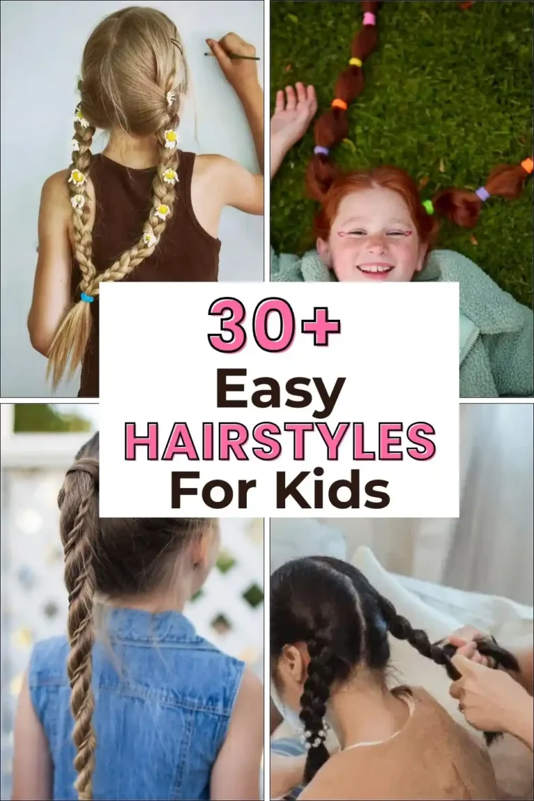 30+ Easy Hairstyles For Kids-Little Girls Will Love