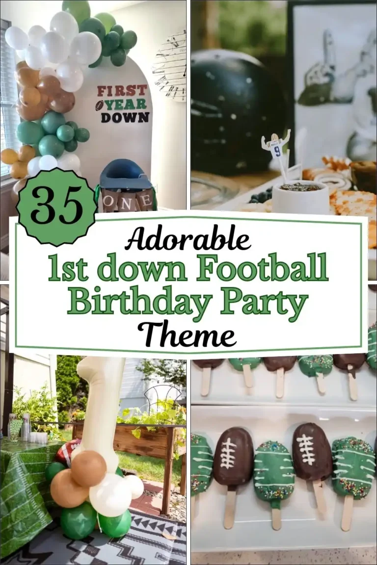 35 First Down Football Birthday Party Ideas