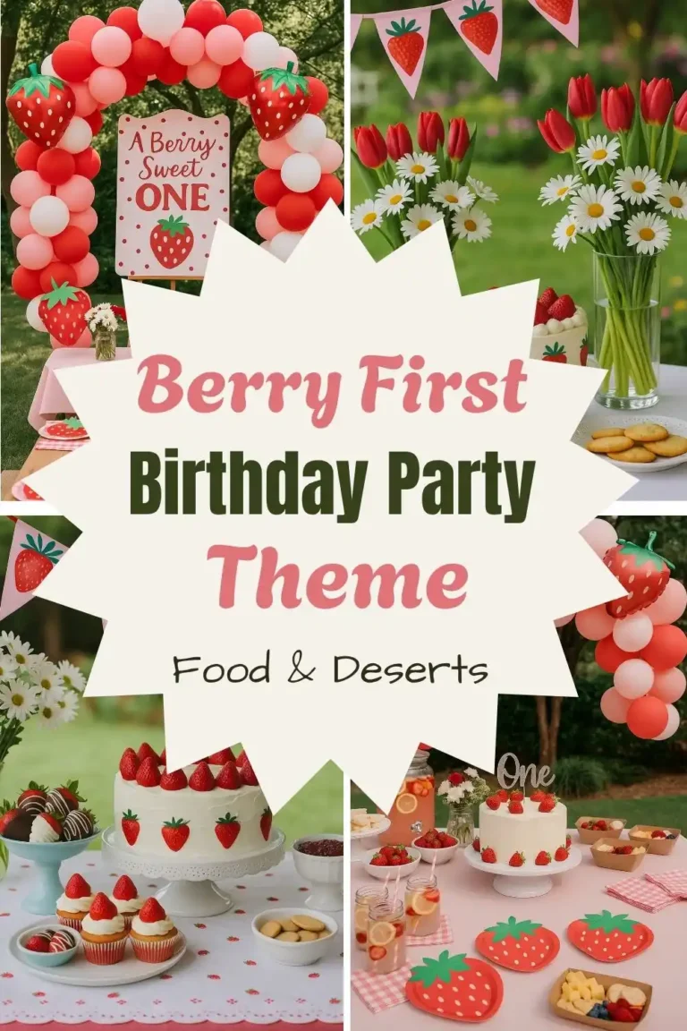 Berry First Birthday Party | How to Plan the Perfect Strawberry-Themed Party