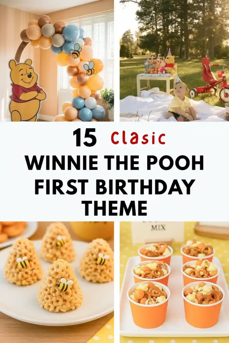 15 Winnie the Pooh First Birthday Ideas