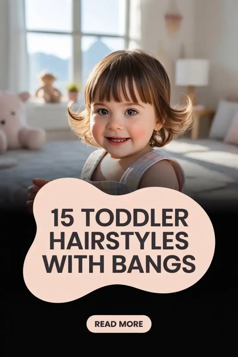 15 Toddler Hairstyles With Bangs That Are Easy for Everyday Wear