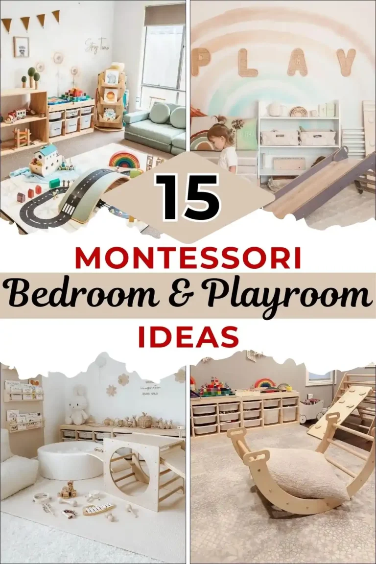 15 Montessori Playroom Ideas – Montessori Toys