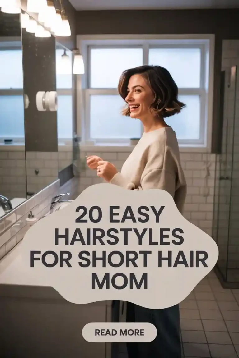 20 Short Mom Hairstyles for a Fresh, Clean Appearance