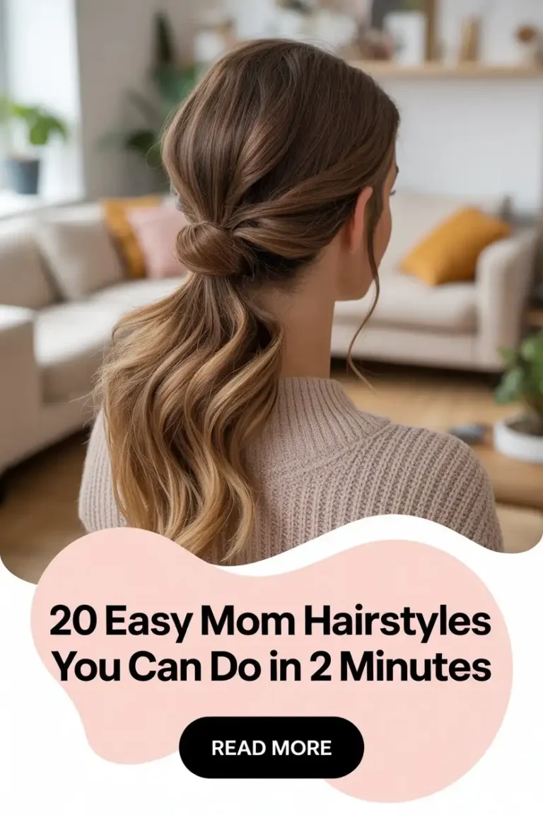 20 Cool Winter Hairstyles for Moms | Cozy & Stylish Cold-Weather Looks