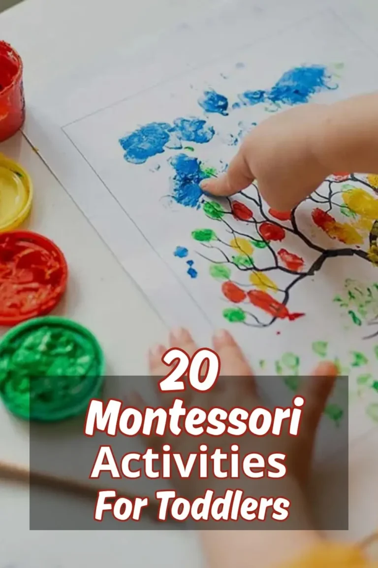 20 Montessori Activities for Toddlers at Home Using Simple Everyday Materials